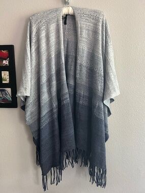 White House Black Market Ruana Wrap